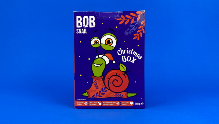 Цукерки Натуральні Bob Snail Christmas Box 140g - Retromagaz, image 1