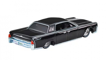 Машинка Premium Hot Wheels The Matrix '64 Lincoln Continental Pop Culture 1:64 JHW89 Black - Retromagaz, image 2