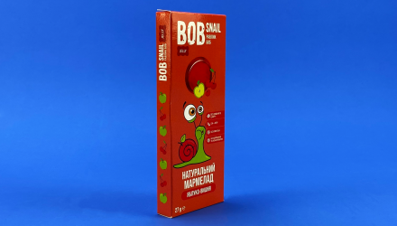 Мармелад Bob Snail Фруктовий Яблуко-Вишня - Retromagaz, image 3