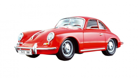 Машинка Bburago 1961 Porsche 356B 1:24 Red - Retromagaz, image 1