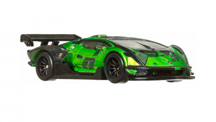 Машинка Premium Hot Wheels Lamborghini Essenza SCV12 Exotic Envy 1:64 HCJ29 Green - Retromagaz, image 5