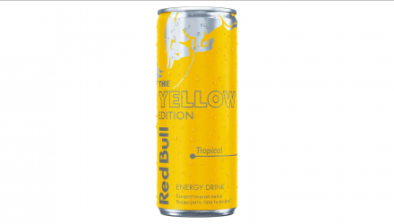 Набор Напиток Энергетический 4шт Red Bull Yellow Edition Tropical 250ml - Retromagaz, image 1