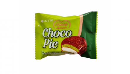 Набор Пирожные 4шт Lotte Чокопай Зеленый Чай Choco Pie Green Tea (12 Пирожных) 336g - Retromagaz, image 3