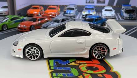 Тематическая Машинка Hot Wheels Toyota Supra Brian O'Conner Fast & Furious 1:64 JBY33 White - Retromagaz, image 4