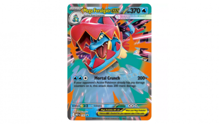 Картки Коллекционная Игра Pokemon Mega Evolution - Ascended Heroes Mega Feraligatr EX Box - Retromagaz, image 2