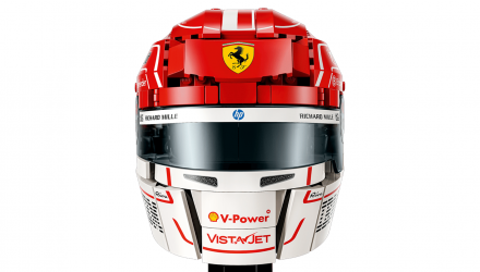 Конструктор Lego Шолом Шарля Леклера з команди Scuderia Ferrari HP Editions Sports 43014 Новий - Retromagaz, image 3