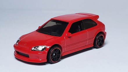 Машинка Базовая Hot Wheels '99 Honda Civic Type R (EK9) Red Edition 1:64 HCY63 Red - Retromagaz, image 1