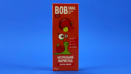 Мармелад Bob Snail Фруктовий Яблуко-Вишня - Retromagaz, image 1
