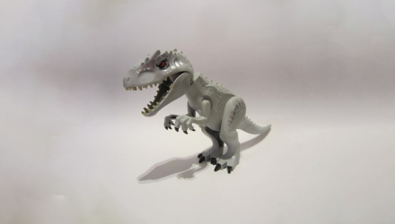 Фигурка Lego Динозавр Indominus Rex with Silver Spots Animals indorex02 Light Bluish Grey Б/У - Retromagaz, image 1