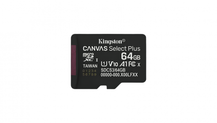 Карта Памяти Canvas Select Plus UHS-I U3 V30 A1 + SD Adapter 64GB - Retromagaz, image 3
