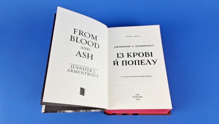 Книга Кров і Попіл. Книга 1. Із Крові й Попелу Подарункове Видання Дженніфер Л. Арментраут - Retromagaz, image 2