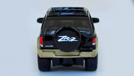 Тематическая Машинка Matchbox 2002 Chevy Blazer ZR2 4x4 Moving Parts 1:64 JHV37 Black - Retromagaz, image 5