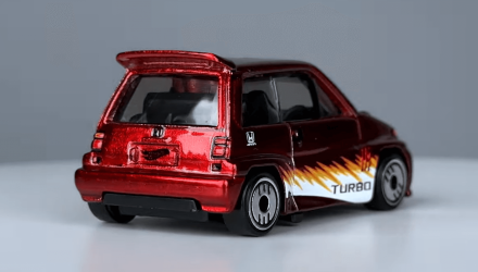 Тематична Машинка Hot Wheels '85 Honda City Turbo II Ultra Hots 1:64 HDG52/HRX13 Red - Retromagaz, image 2