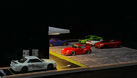 Диорама G-Fans McD Building 1:64 710033 Black - Retromagaz, image 4