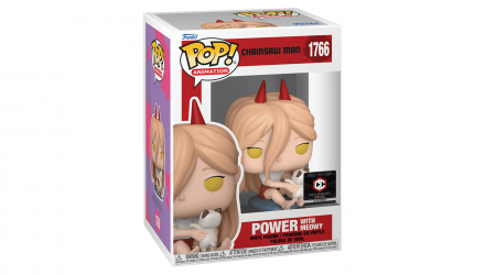 Фігурка FUNKO POP! Людина Бензопила Павер з Нявкою Chainsaw Man Power with Meowy 88mm 1766 84413 - Retromagaz, image 1