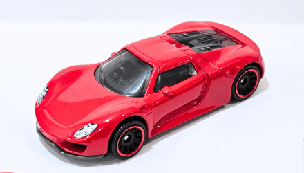 Машинка Велике Місто Matchbox Porsche 918 Spyder Showroom 1:64 JBR80 Red - Retromagaz, image 3