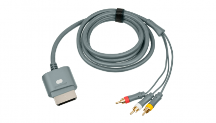 Кабель Microsoft Xbox 360 3RCA - AV Multi Out Grey 2m Б/У - Retromagaz, image 1