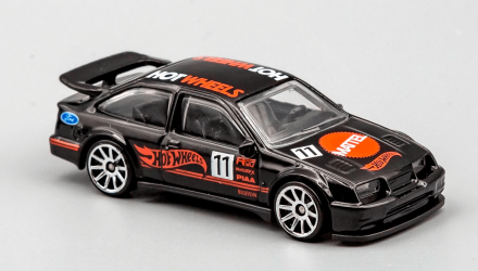 Машинка Базова Hot Wheels '87 Ford Sierra Cosworth Retro Racers 1:64 HCT21 Black - Retromagaz, image 2