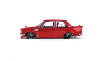 Машинка Premium Kaido House x MiNI GT Datsun 510 Street Nismo V3 1:64 KHMG229 Red - Retromagaz, image 3