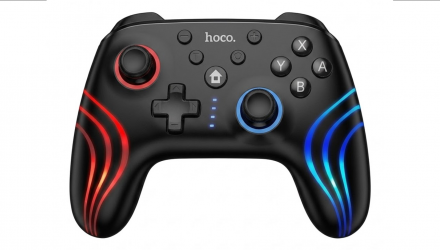 Геймпад Беспроводной Hoco Switch 2 1 PC GA2 Black Новый - Retromagaz, image 1