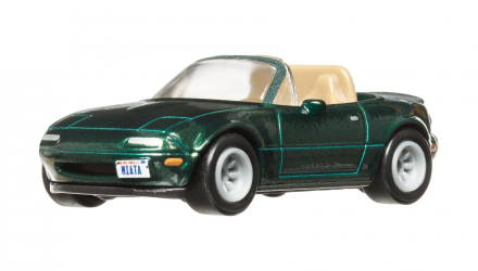 Машинка Premium Hot Wheels '91 Mazda MX-5 Miata Modern Classics 1:64 FPY86/HKC68 Green - Retromagaz, image 2