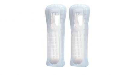 Чехол Силиконовый Nintendo Wii RVL-022 Remote Jacket Clear White Б/У - Retromagaz, image 1