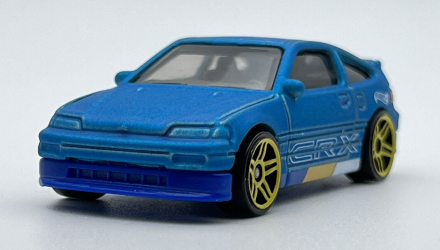 Машинка Базовая Hot Wheels '88 Honda CR-X J-Imports 1:64 HKK68 Light Blue - Retromagaz, image 2