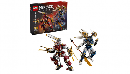 Конструктор Lego Без Фігурок Близнюки Роботи Титани Ninjago 71870 Новий - Retromagaz, image 2