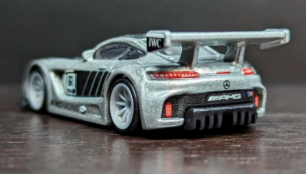 Машинка Premium Hot Wheels 2шт '16 Mercedes-AMG GT3 и Транспортер Fleet Street Team Transport 1:64 HCR39 Silver - Retromagaz, image 5