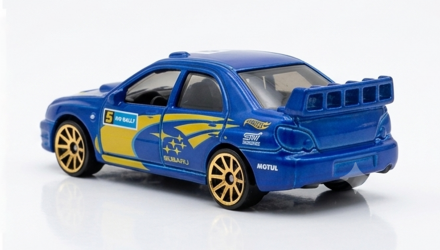 Машинка Базовая Hot Wheels Subaru Impreza WRX HW J-Imports 1:64 JJK19 Blue - Retromagaz, image 2