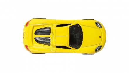 Машинка Premium Hot Wheels Porsche Porsche Carrera GT Timeless Icons 1:64 JBK91 Yellow - Retromagaz, image 4
