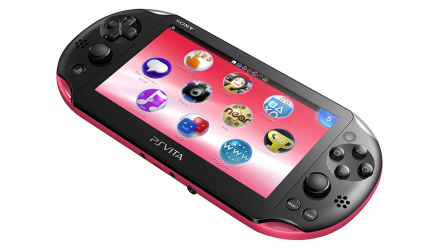 Консоль Sony PlayStation Vita Slim Модифицированная 64GB Pink Black + 5 Встроенных Игр + Коробка Б/У Отличный - Retromagaz, image 1