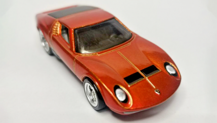 Машинка Базова Hot Wheels `71 Lamborghini Miura SV Super Treasure Hunt STH Exotics 1:64 HCY13 Orange - Retromagaz, image 2