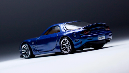 Машинка Базова Hot Wheels '95 Mazda RX-7 Then and Now 1:64 DTW90 Dark Blue - Retromagaz, image 4