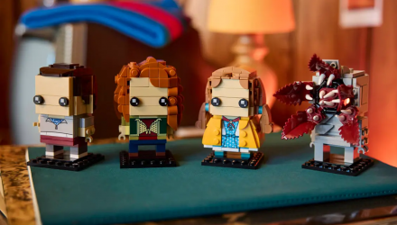 Конструктор Lego Stranger Things: Eleven, Max, Demogorgon and Holly Figures BrickHeadz 40879 Новий - Retromagaz, image 5