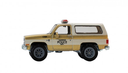 Машинка Premium Hot Wheels 1985 Chevrolet K5 Blazer Stranger Things Pop Culture 1:64 JHW86 Brown - Retromagaz, image 3