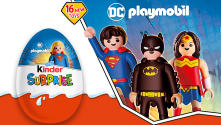 Шоколадне Яйце Kinder Surprise DC x Playmobil 20g - Retromagaz, image 1