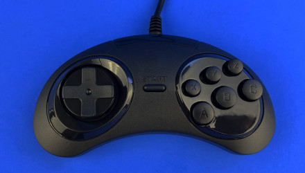 Геймпад Проводной RMC Mega Drive MD2 SJ-6000 Black 1.5m Б/У - Retromagaz, image 1
