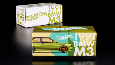 Машинка Premium Hot Wheels 1991 BMW M3 Red Line Club RLC 1:64 JJY68 Green - Retromagaz, image 5