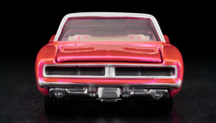 Машинка Premium Hot Wheels 1969 Dodge Charger R/T Red Line Club RLC 1:64 JCP32 Pink - Retromagaz, image 4