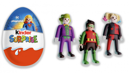 Шоколадне Яйце Kinder Surprise Бокс DC x Playmobil 3 Яйця 60g - Retromagaz, image 5