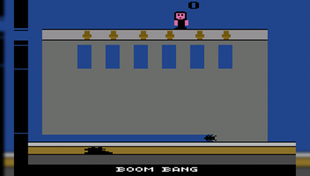 Гра Atari 2600 Kampf dem Steinfresser (Boom Bang) Black Б/У - Retromagaz, image 5