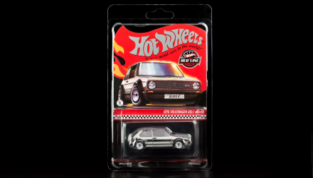 Машинка Premium Hot Wheels 1976 Volkswagen Golf MK1 GTI Red Line Club RLC 1:64 JCP07 Grey - Retromagaz, image 8