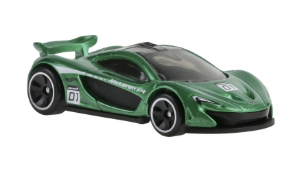 Тематична Машинка Hot Wheels McLaren P1 Hybrid Speed 1:64 JCB78 Green - Retromagaz, image 4