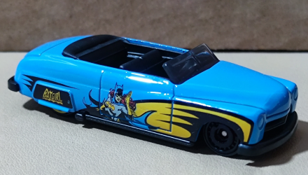 Машинка Базова Hot Wheels Muscle Bound / Dodge Charger / Merc / Batmobile / The Bat DC Batman 1:64 HLY68 Black 5шт - Retromagaz, image 4