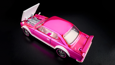 Машинка Premium Hot Wheels 1972 Skyline H/T 2000GT-R Red Line Club RLC 1:64 JKC01 Pink - Retromagaz, image 6
