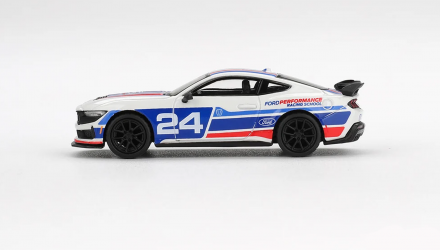 Машинка Premium MINI GT Ford Mustang Dark Horse #24 1:64 MGT01172 White - Retromagaz, image 3