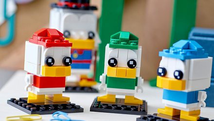 Конструктор Lego Скрудж Макдак, Хьюи, Дьюи и Луи BrickHeadz 40477 Новый - Retromagaz, image 3