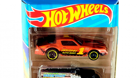 Машинка Базова Hot Wheels Camaro Z / Fast Gassin / Buick Grand / Ford Mustang Mach 1 / Maximum Leeway Circle Track HLY65 Grey 5шт Новий - Retromagaz, image 1