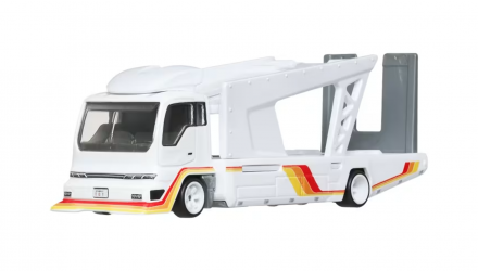 Машинка Premium 2шт Hot Wheels Toyota Soarer и Kousoku Hauler Team Transport 1:64 JBM32 White - Retromagaz, image 2
